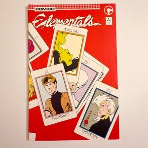 Elementals #4 - Comico Comics - 1984 Vintage Comic Book